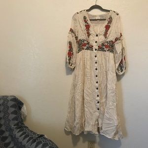 Anthropologie Midi Dress